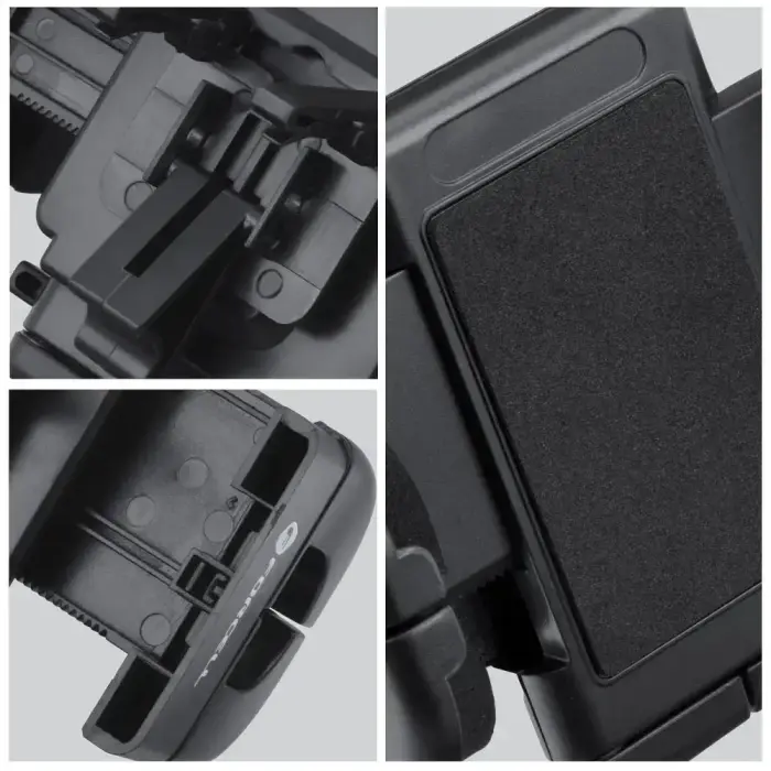 Car phone holder Forcell F-Grip Regular 27 cm windshield / dashboard / air vent black Photo