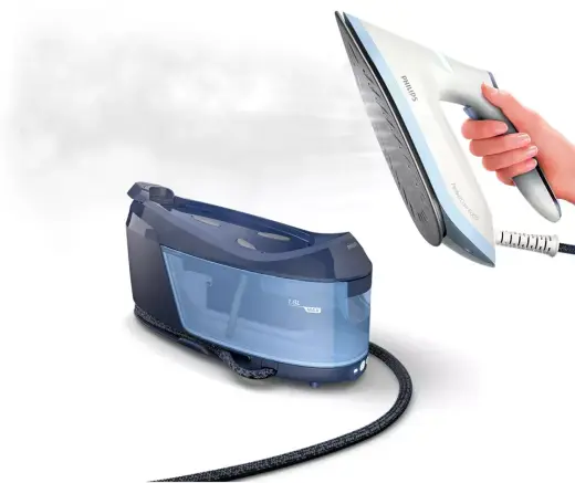 PHILIPS Perfect Care tvaika ģeneratora gludeklis, tumši zils Photo