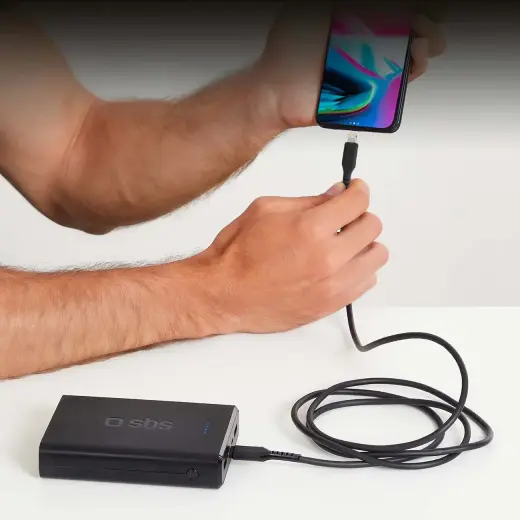 провод для передачи данных и зарядки | USB-C на Lightning | 1m | черный Фото num