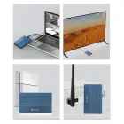 Qoltec Aluminium Enclosure | SSD HDD 2.5'' drive | SATA | USB 3.0 | Super speed 5Gb/s | 2TB | Blue Foto 7