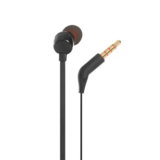 JBL Tune 160 in-ear headphones, 3.5mm mini jack with remote control - black Foto 10