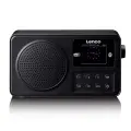 Lenco Pārnēsājams DAB+/FM radio ar Bluetooth® un uzlādējamu akumulatoru - melns Foto 2