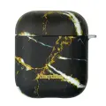 Kingxbar Marble Силиконовый чехол для наушников Apple Airpods 1 | 2 Черный Фото num