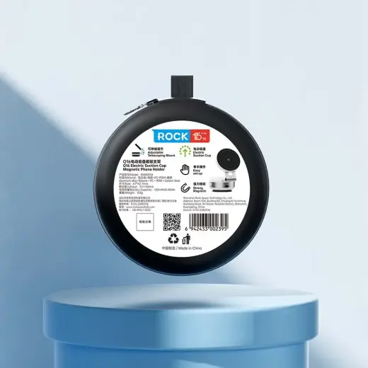 Rock Car holder Q16 electric vacuum magnetic black Foto 16