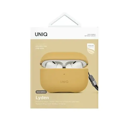 UNIQ Lyden DS AirPods Pro 2 gen (2022|2023) case yellow-gray|canary yellow-flint gray Foto 5