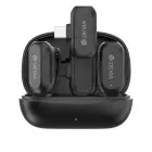 Devia microphone for smartphone USB-C wireless 2in1 black — Foto 1