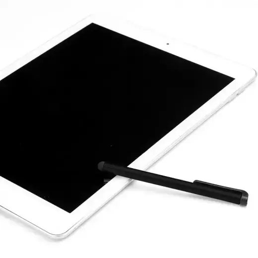Universal capacitive stylus for touch screens black Foto 2
