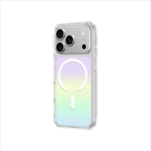 AmazingThing Minimal Mag case for iPhone 17 Pro compatible with MagSafe rainbow - multicolor Photo