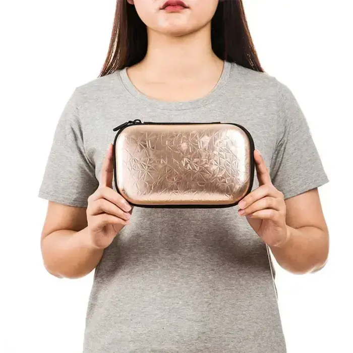 Penālis ZIPIT Metallic Box, ZPP-MT1, zelta krāsas Foto 5