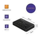Qoltec Drive docking station 2x SSD M.2 SATA | NGFF | USB Type C — Фото 3
