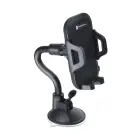 Car phone holder Forcell F-Grip Carbon Bracket arm 17cm windshield black Photo
