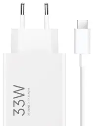 Xiaomi MDY-16-EF зарядное устройство | 33W | USB-A, USB-C | с проводом USB-C | белое Фото num