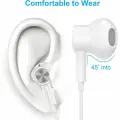 Beline Słuchawki douszne USB-C SK194 białe|white Foto 5