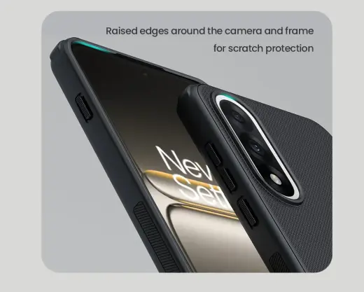 Nillkin Super Frosted PRO Back Cover for OnePlus Nord 5 5G Black Фото num
