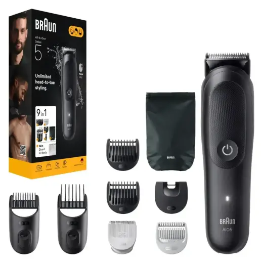 Braun Series 5 AIO5540 All-in-One 9 in 1 Grooming Kit Foto 4
