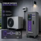 Qoltec Three-phase AVR MULTIPROTECTION voltage stabiliser | 10kVA | Accuracy ± 3% | 3-phase servo motor | LCD — Foto 8