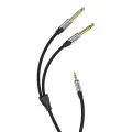 Audio cable mini jack 3.5mm to 2x jack 6.35mm male Vention BARHL 10m Foto 5