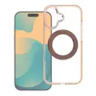 Case for iPhone 16 PRO Frame Circle Stand compatible with MagSafe gold — Foto 1