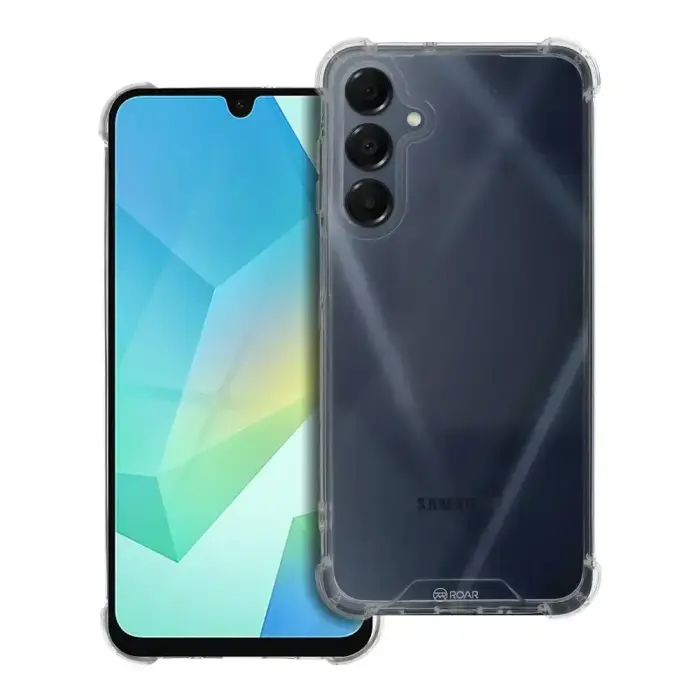 ROAR Armor maciņš telefonam Samsung Galaxy A16 5G (A166) caurspīdīgs