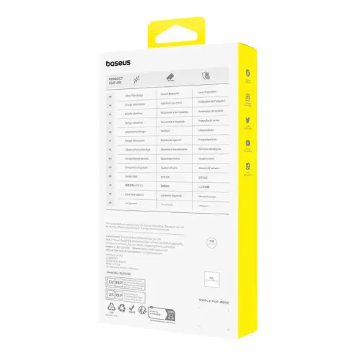 Phone Case for iPhone 15 Pro Baseus OS-Lucent Series (Clear) Photo