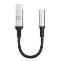 3mk USB-C adapter - 3.5 mm minijack - silver Photo