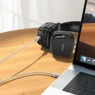 Cable AUX Jack 3,5 mm (male) to Jack 3,5 mm (male) Hoco 1 m UPA32 gold Photo