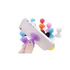 Phone holder with a round head - white Photo