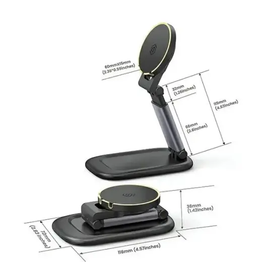 SODI BM310 Inductive Stand with MagSafe - Black Photo