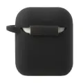 Mini MIACA2SLTBK AirPods cover czarny|black hard case Silicone Collection Фото num