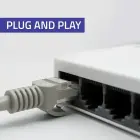 Qoltec Network SWITCH | 5 x RJ45 port | 100Mbps | Fast Ethernet | LAN Foto 6