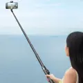Selfie stick Wozinsky WRZP1 with automatically extendable legs, tripod function, 1.7m - black Фото num