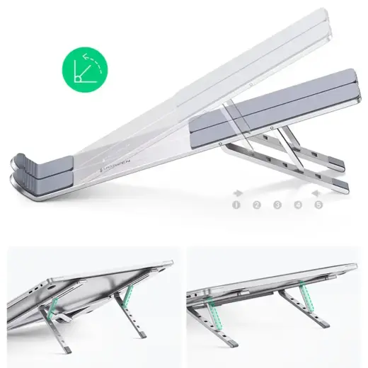 Ugreen foldable adjustable laptop stand silver (LP451) Foto 9
