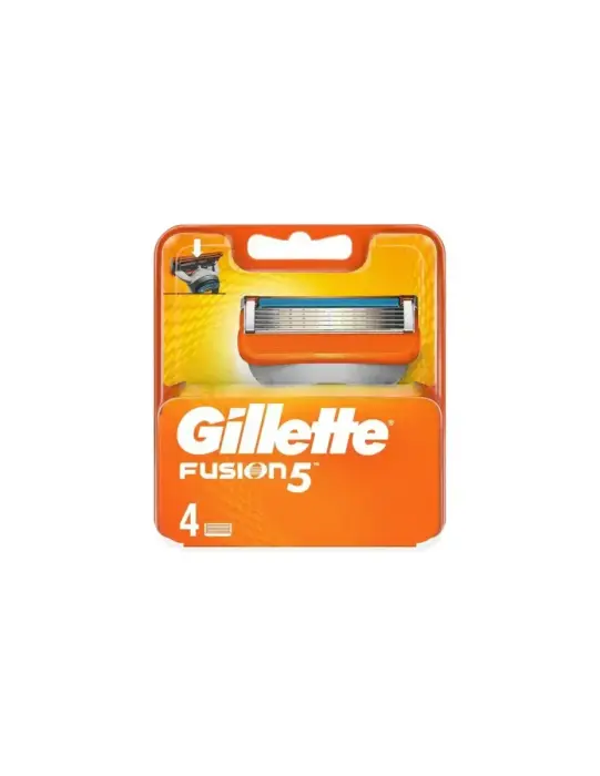 Gillette Fusion 5 Cuchillas Pack Recambio 5 Hojas 4un