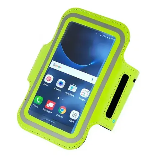 Armband SLIM Type 1 Case for Iphone 13/13Pro/14/14 Pro/15/15Pro/16/16 Pro/Samsung S21/S22/S23/S24 (5,5 Inches) LIME Foto 3