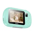 Digital kids camera with selfie function Hoco 1MP 2,0" HD Ready DV205 blue Foto 3