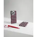 Benks Magnetic Armor Vichy Kevlar phone case for iPhone 16 Pro red Photo