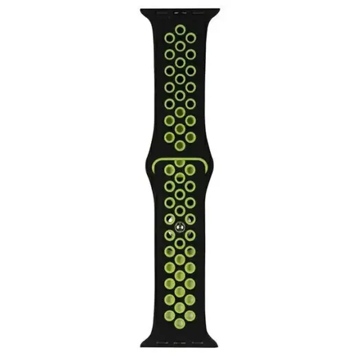 Beline pasek Apple Watch Sport Silicone 42|44|45|49mm czarno-limonkowy black|lime Фото num