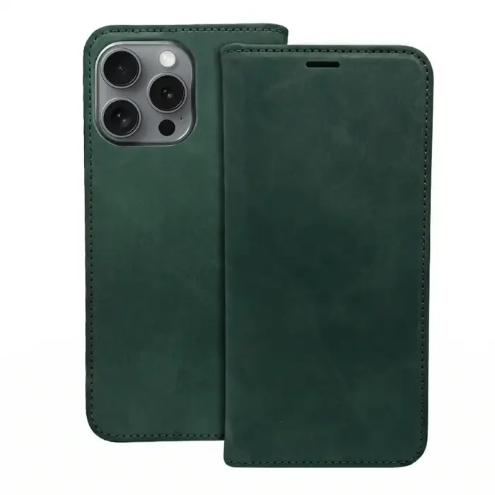 Smart Suede чехол-книжка для телефона iPhone 17 Pro Max | iPhone 18 Pro Max зелёный