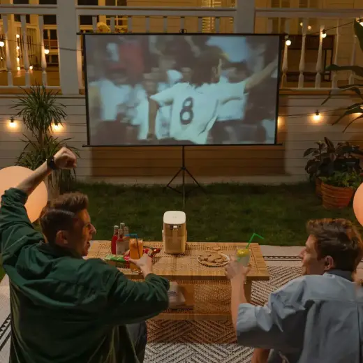 Yaber T2 Plus LCD FullHD 1080p Multimedia Projector with JBL Speakers - Beige Foto 20