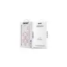 DKNY Liquid Glitter Checkered Pattern Case for iPhone 15 Pro Pink — Foto 10