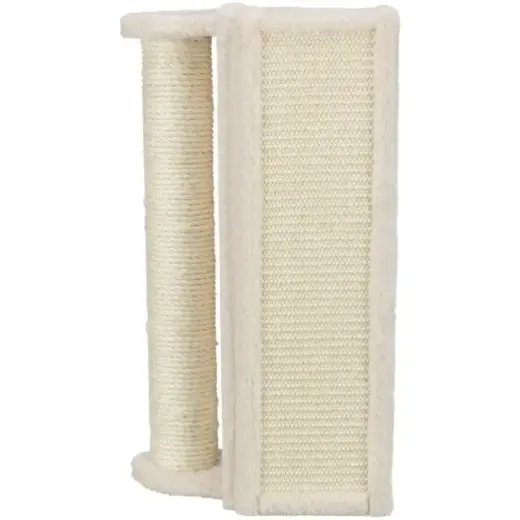 Nagu asināmais : Trixie Scratching board for corners with post, 15 × 50 × 15 cm, beige Foto 2