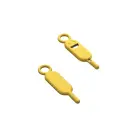 Key / needle for SIM card tray needle keychain yellow Фото num