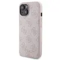 Zestaw Guess GUBPM5P15S4GEMGP iPhone 15 6.1" hardcase + Powerbank 5000mAh MagSafe różowy|pink 4G Metal Logo Foto 2