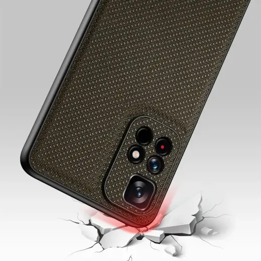 Dux Ducis Fino case cover covered with nylon material Poco M4 Pro 5G green Photo