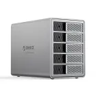 Orico 9858T3 5 Big DAS Solution ProThunder Disk Array with Thunderbolt 3 for 5 x 2.5"/3.5" SATA HDD/SSD - Gray Фото num