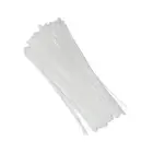Qoltec Reusable Self-locking cable tie | 7.2*450 mm | Nylon UV | White Фото num