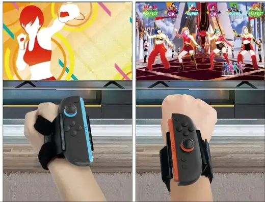 iPega SW2136 Sports Bands for Nintendo Switch 2 JoyCon Black Foto 3