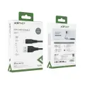 Acefast C3-02 провод для передачи данных и зарядки | MFI | USB-A на Lightning | 12W | 1.2m | черный Фото num
