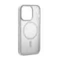 Puro Gradient MagSafe Silicone Case for iPhone 15 Pro Max - Silver — Foto 1