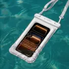 TECH-PROTECT UWC7 UNIVERSAL WATERPROOF FLOATING CASE 6.9 INCH WHITE — Foto 5